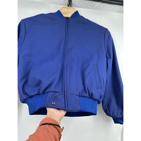 On Stage VTG DESIGN TV PROMO  CHEERS‎ Varsity Jacket XL Made In Cal. - Picture 5 of 12